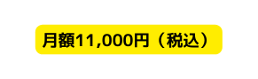 月額11 000円 税込